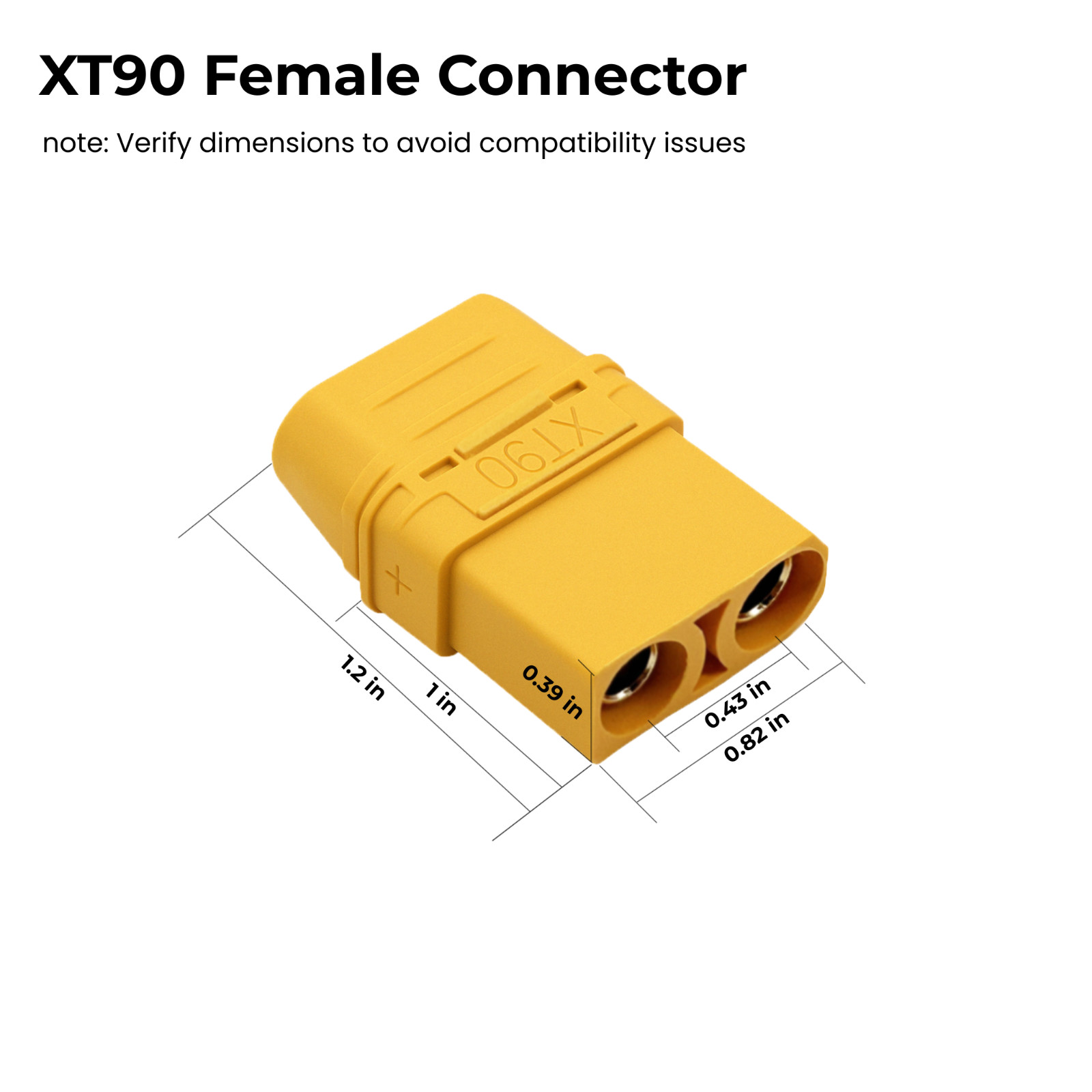 10 AWG Battery Solar Cable for Anderson Powerpole to XT90 Female Male Connector