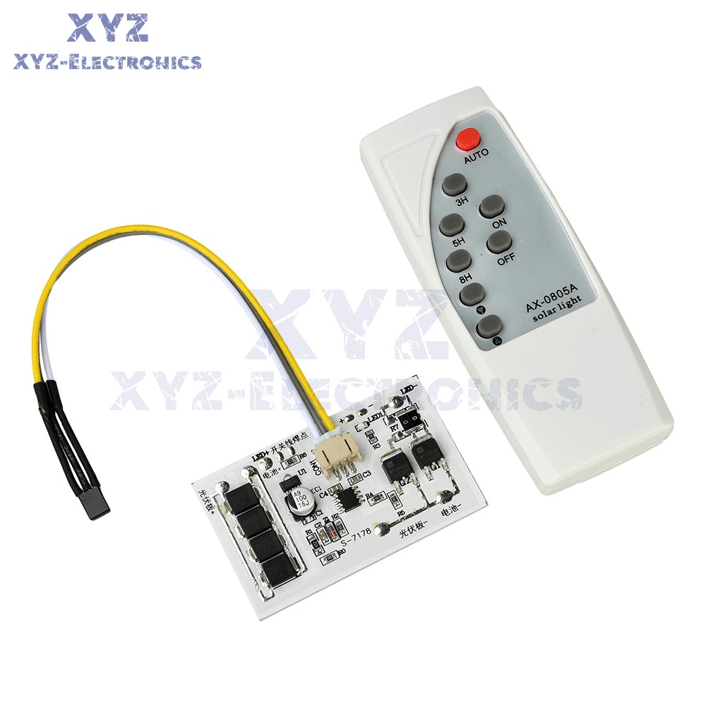 Solar Street Light Controller Circuit Board 3.2V 3.7V 6.4V7.4V Stepless Dimming