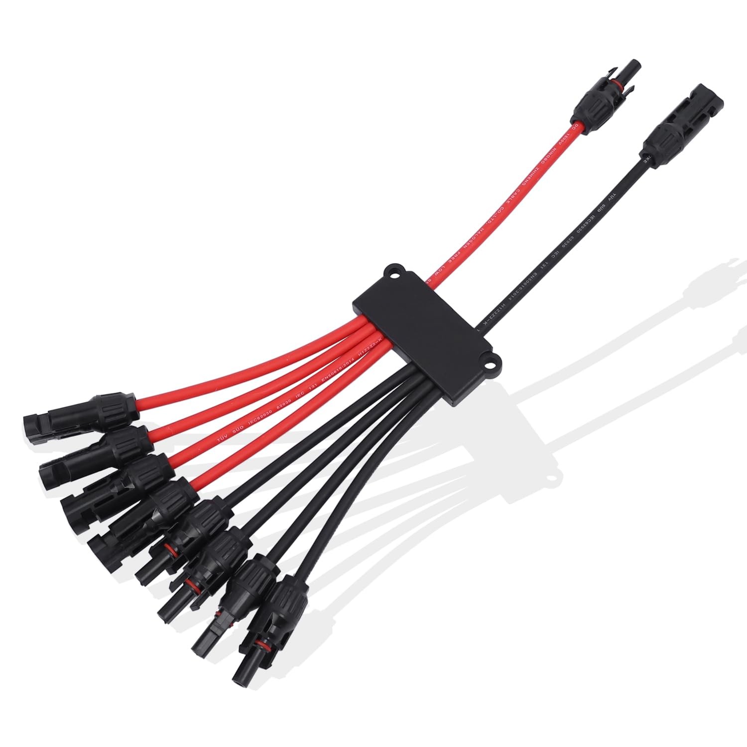 Solar Y Branch Connector Parallel Splitter 2 to 4 Panels MC4 Tool Free IP68