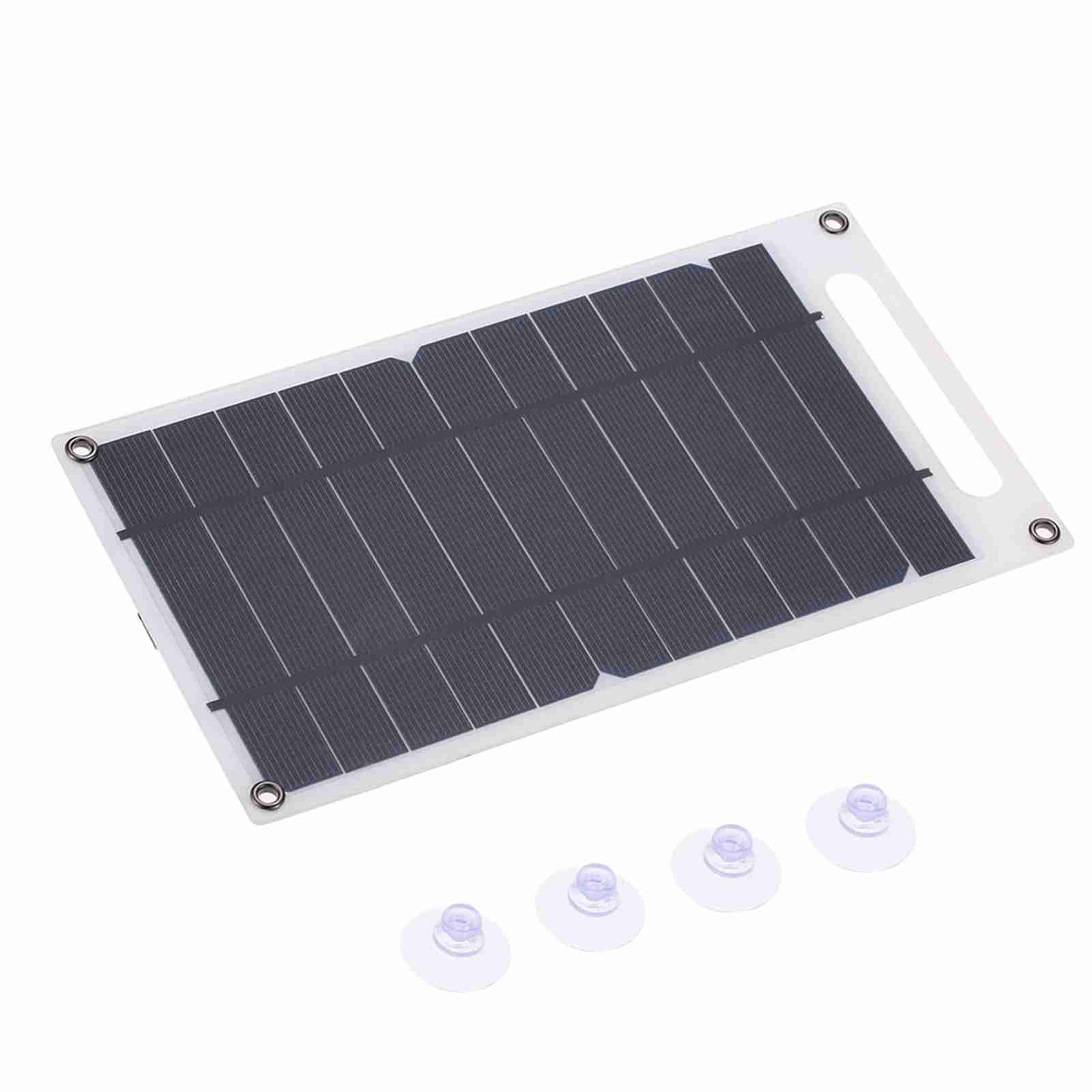 7.8W Portable Ultra Thin Monocrystalline Silicon Solar Panel Charger USB NFFC