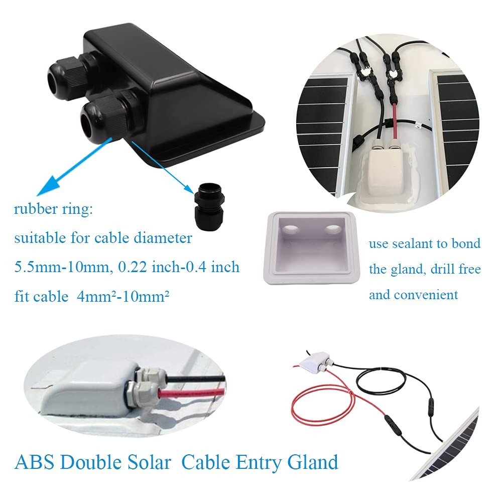 Solar Panel Mounting Brackets Abs Corner Bracket Kit 7pcs Drillfree Widely Used