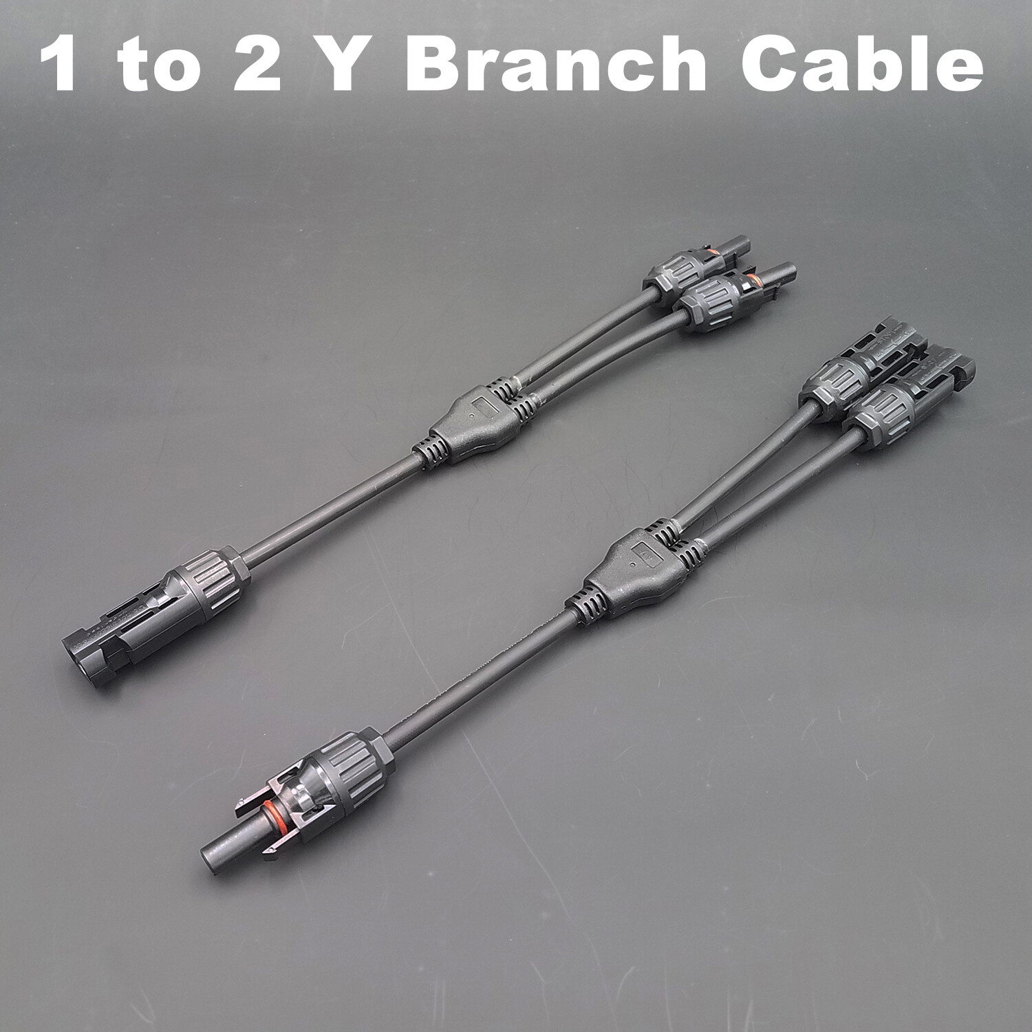 5 Pairs Solar Panel 1 to 2Y Branch Cable Connectors Adapter Extension Connectors