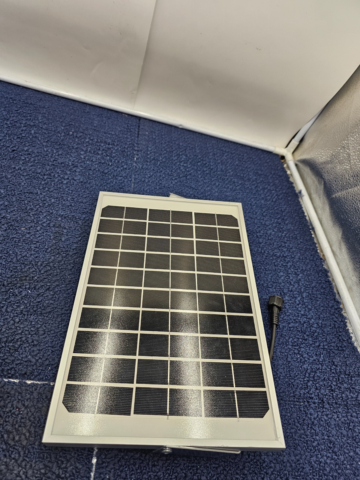 AI-S8W 8W Solar Panel, Size 300x200x17mm Mono-Crystalline Silicon Solar Panel