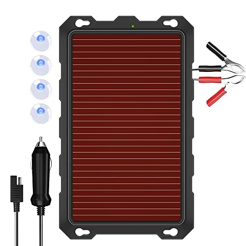 3.3W-Solar-Battery-Trickle-Charger Solar Powered Battery Chargers 3.3w
