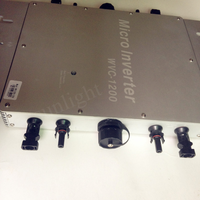 600W 1.2KW grid tie micro inverter Wireless communication mppt pure sine wave