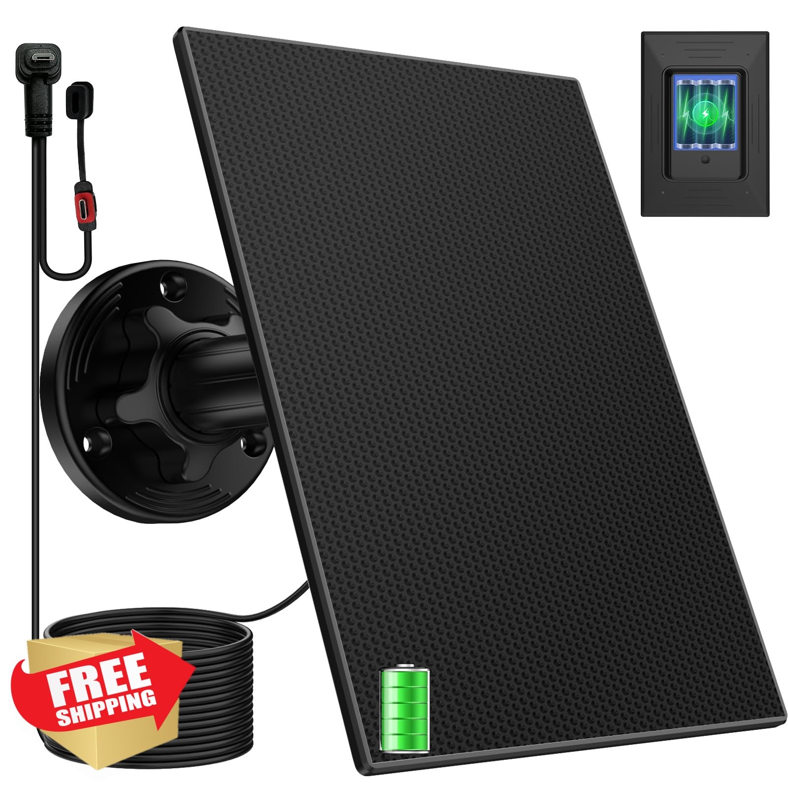 WECOOL Blink Solar Panel Black 1pk