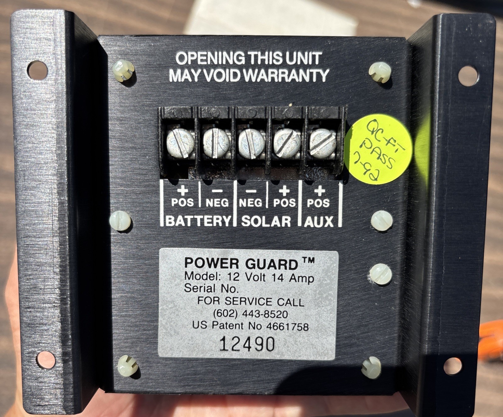 VTG Power Guard Metering 12 Volt Solar Systems Solid State Electronic Module NOS