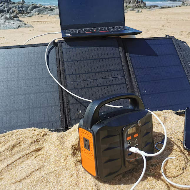 Alpha Digital T101-SP-SET 155 -Watts Portable Power Station (1 Solar)