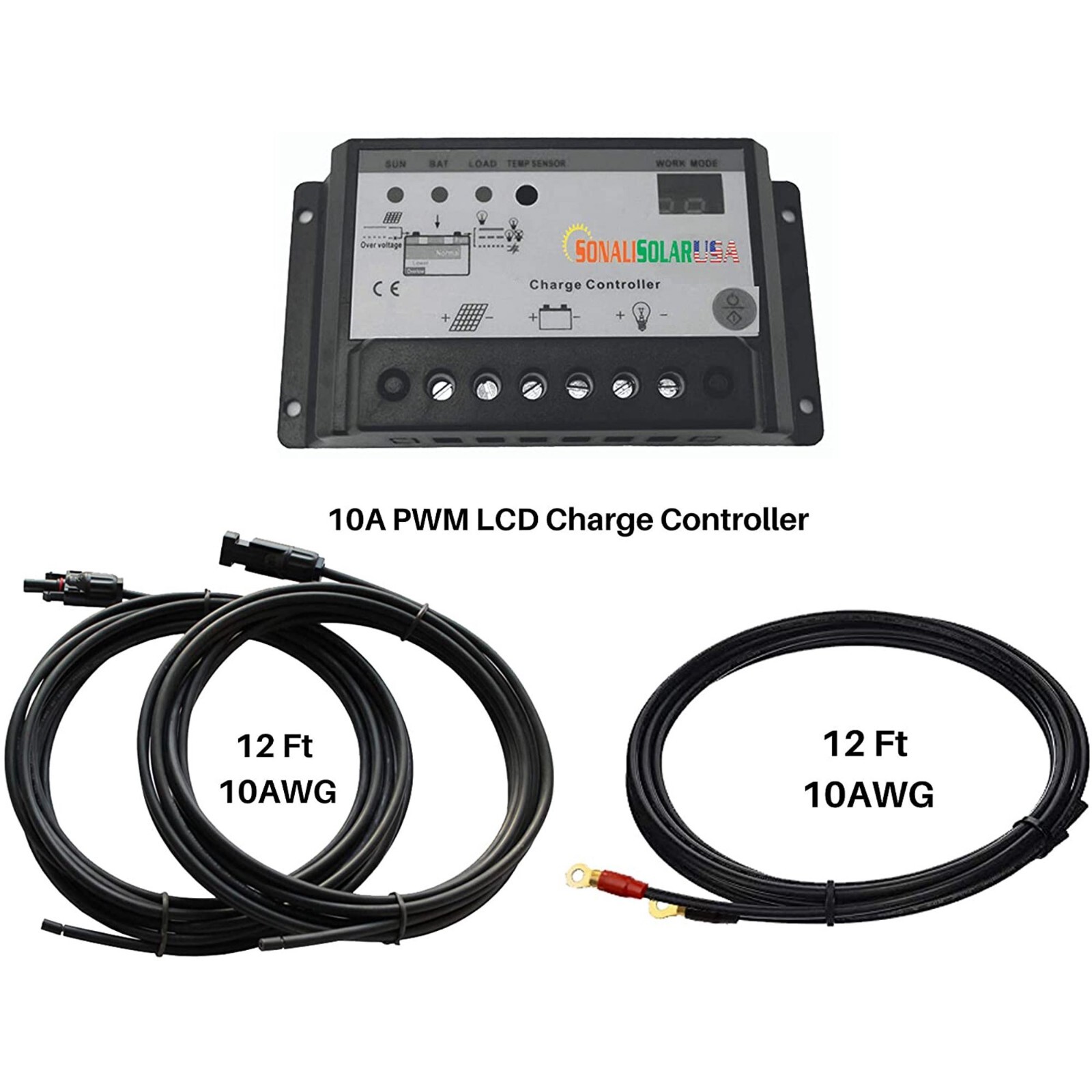 100 Watt Mono Solar Panel 12v Charging kit
