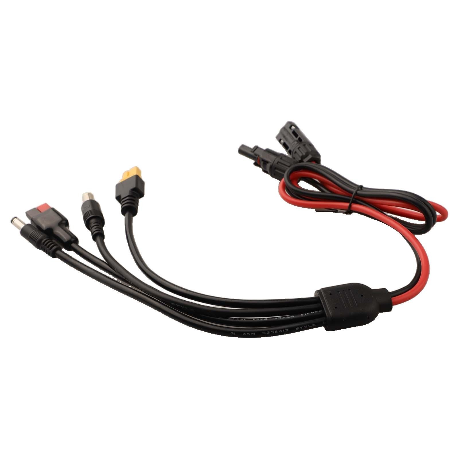 Innovative 4 in 1 Solar Panel Connectors Compatible with Multiple Inputs