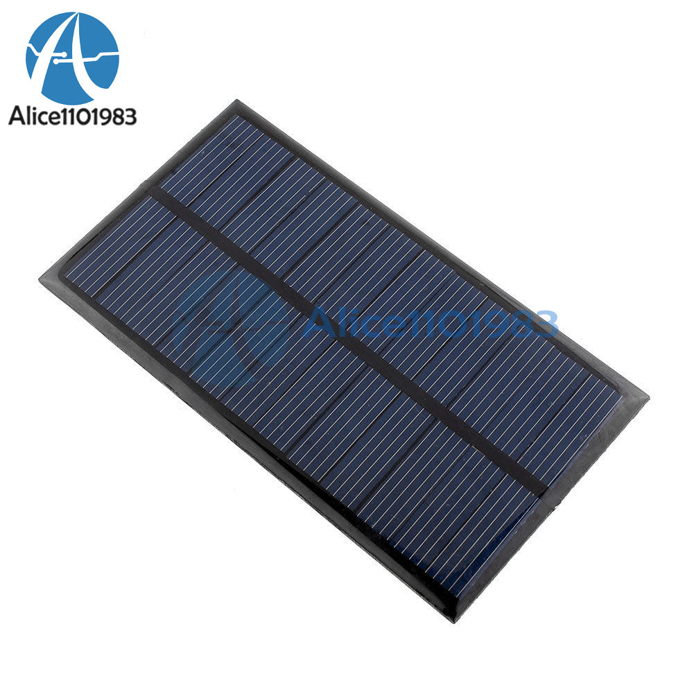 New 6V 1W Solar Panel Module DIY For Light Battery Cell Phone Toys Chargers