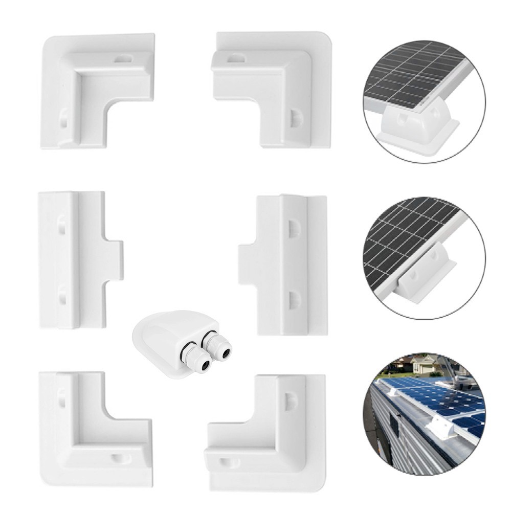 Environmentally Friendly ABS Material Solar Panel Mounting Bracket Set