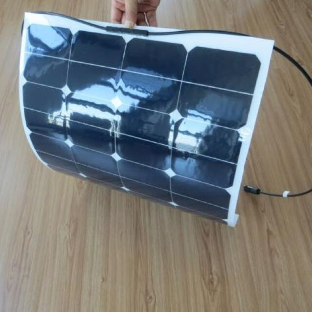 Sunpower C60 66W 20 Cell Flexible Solar Cell Photovoltaic Kit (125x125mm)
