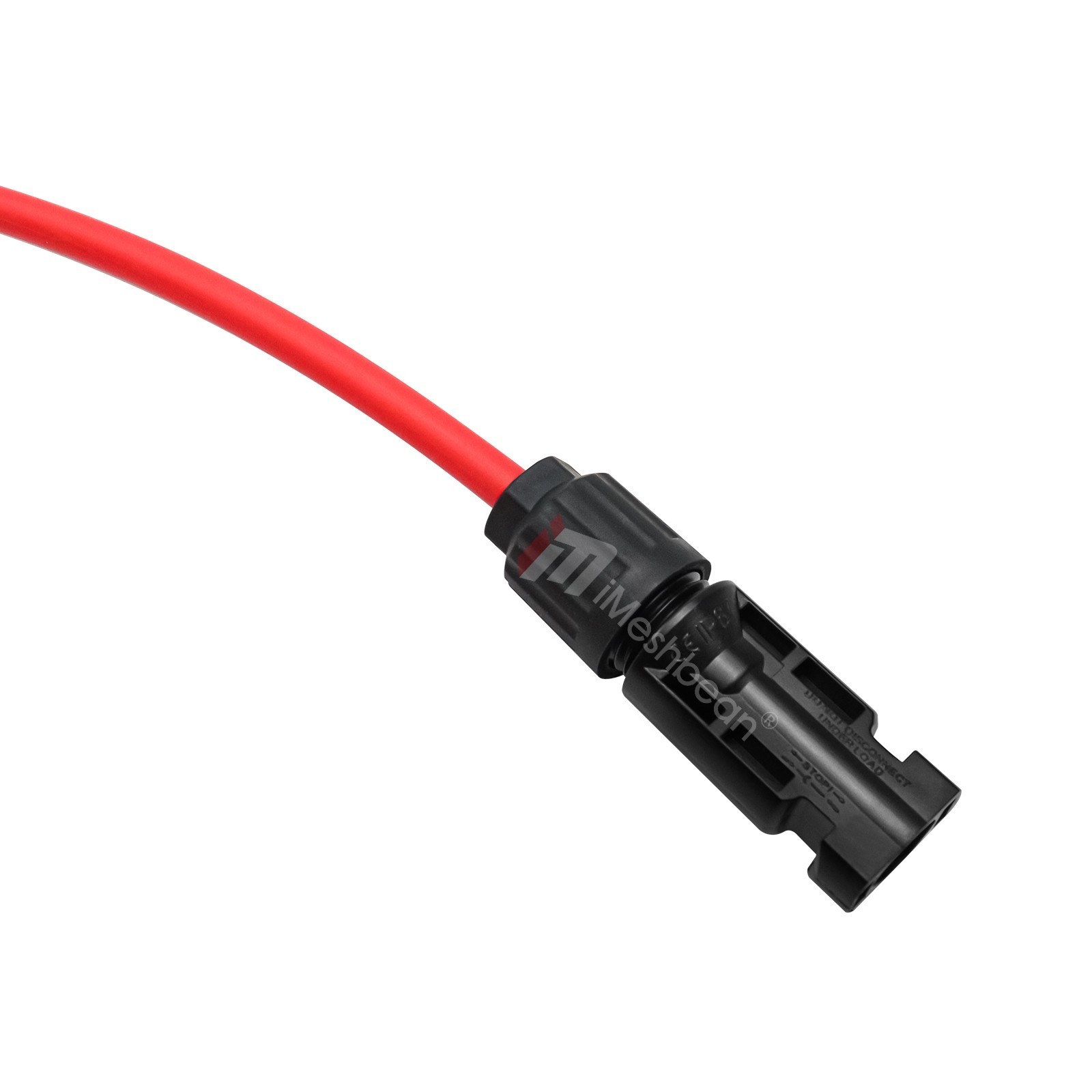 100FT 10AWG Red Solar Panel Extension Cable PV Wire Waterproof Solar Connectors