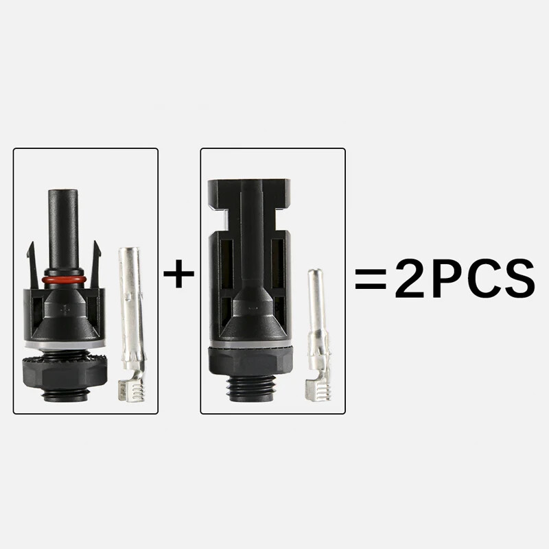 PV Panel Mount Connector Coupler IP67 DC1000V For Solar Inverter System Use