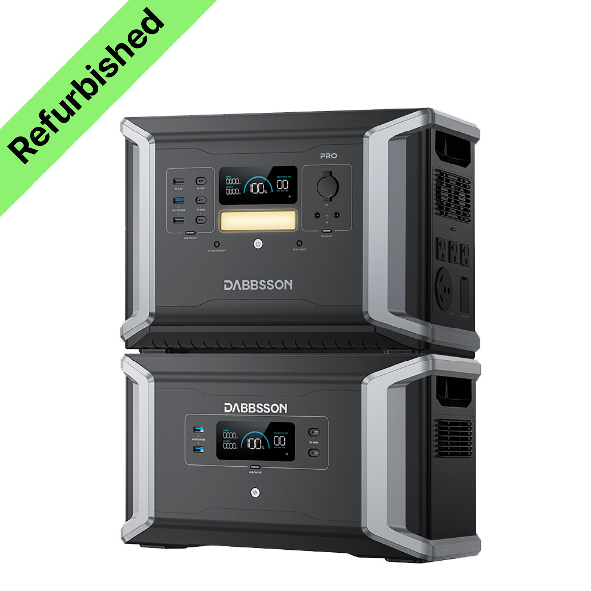 Dabbsson 4300Wh Power Station Solar Generator Semi-solid-state Battery Brand New