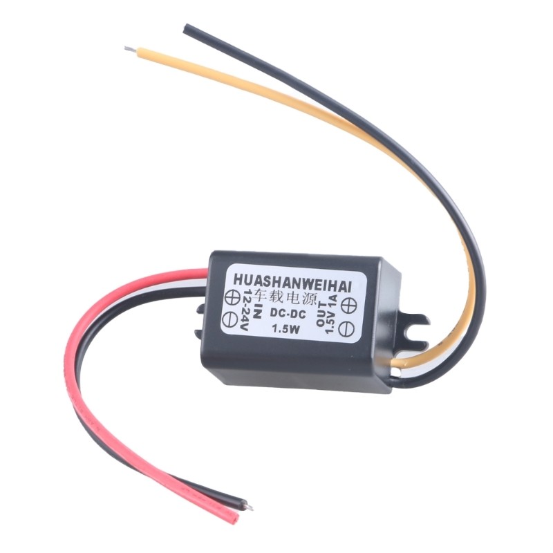 12V 24V to 1.5 V 1A Reduces Voltages Regulator Buckk Step Down Powers Module