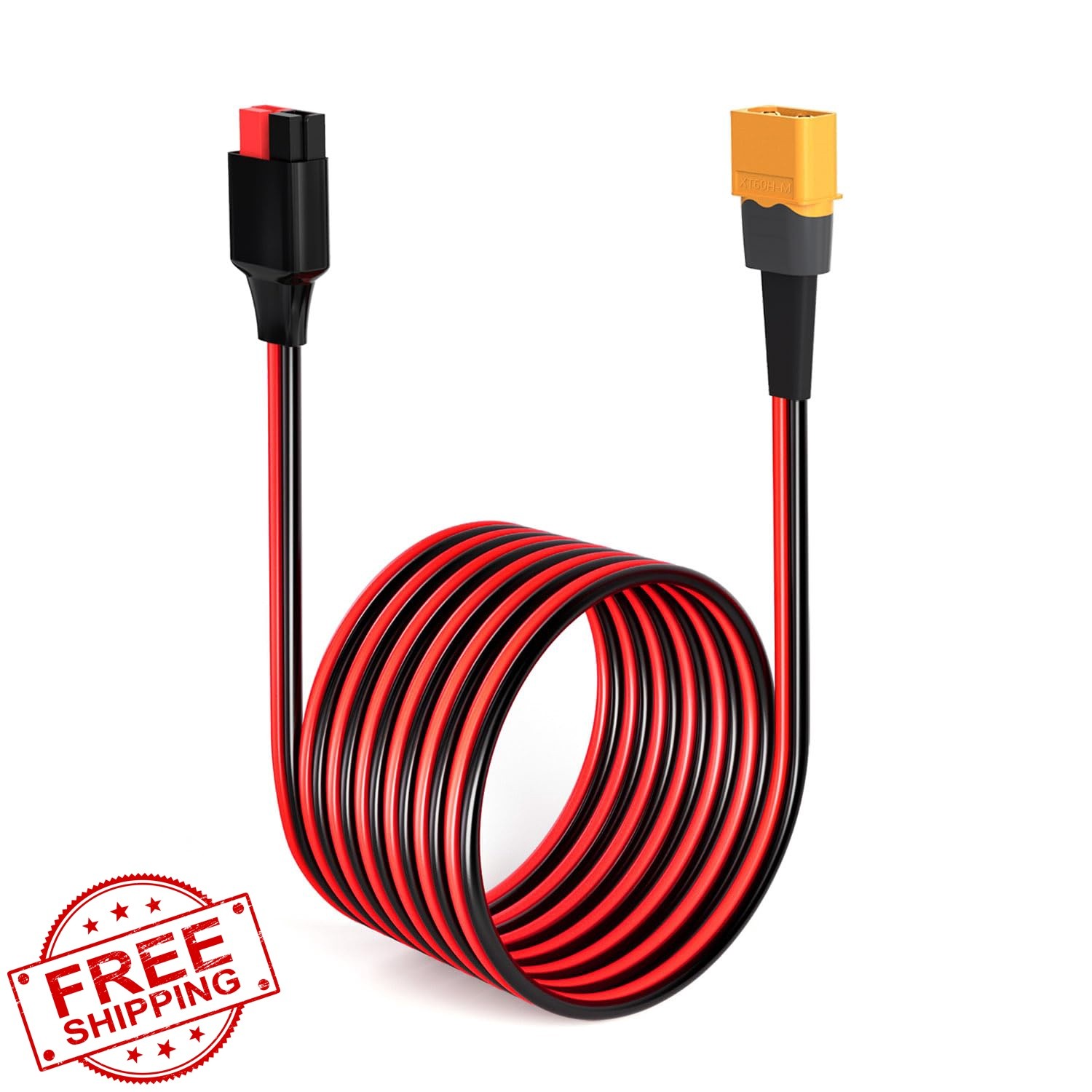 ELFCULB XT60 to Anderson 20FT 12AWG Adapter