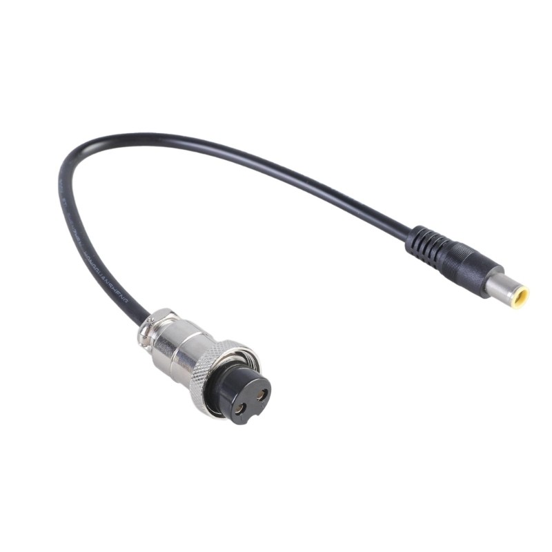 31cm DC7909 Male to GX20 Female Adapter Cord 150w Power Wire For Laptop Charging