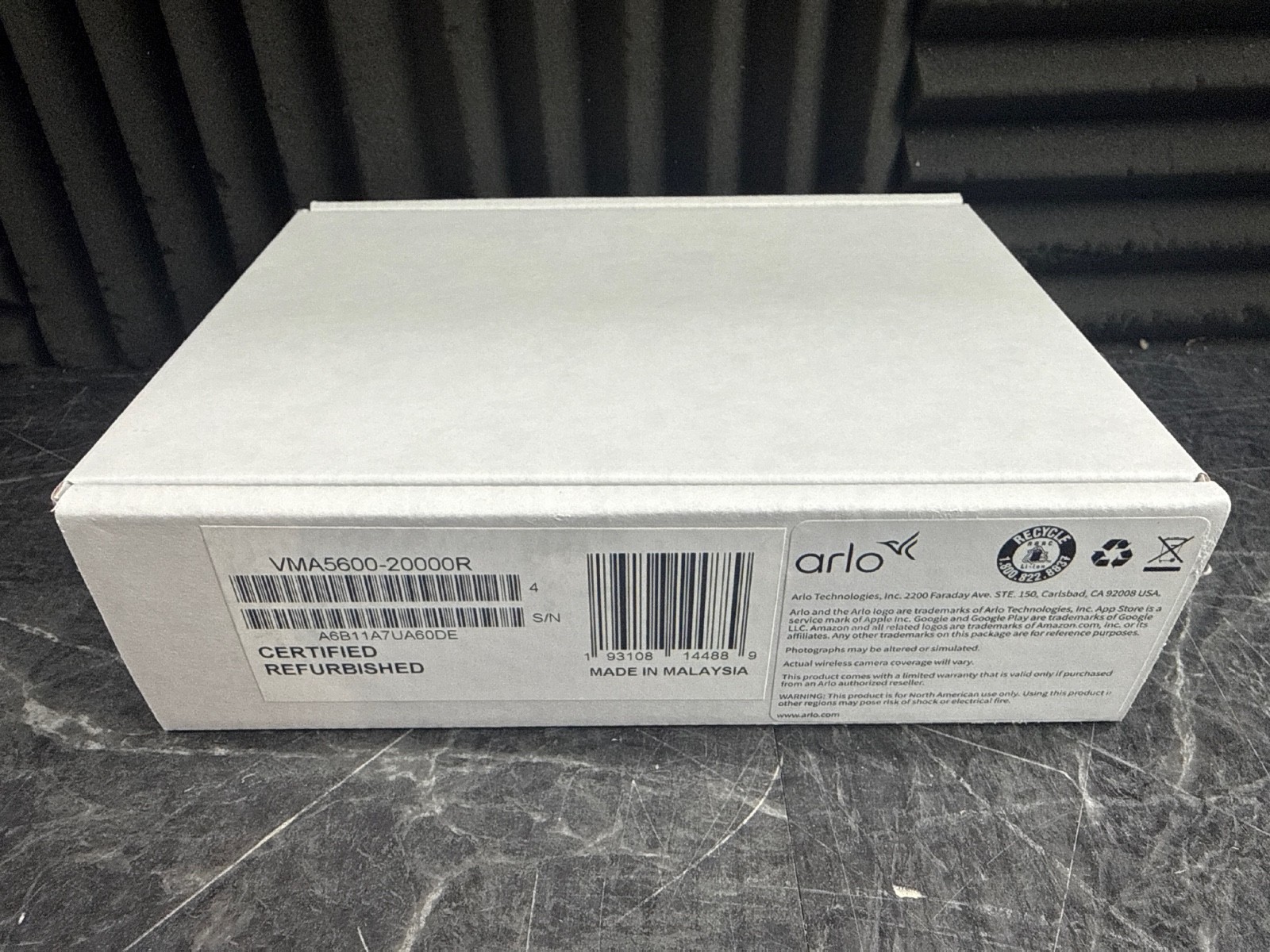 Arlo Solar Panel Charger Ultra Pro 3 VMA5600-20000R VMA5600-20000S REFURBISHED✅✅