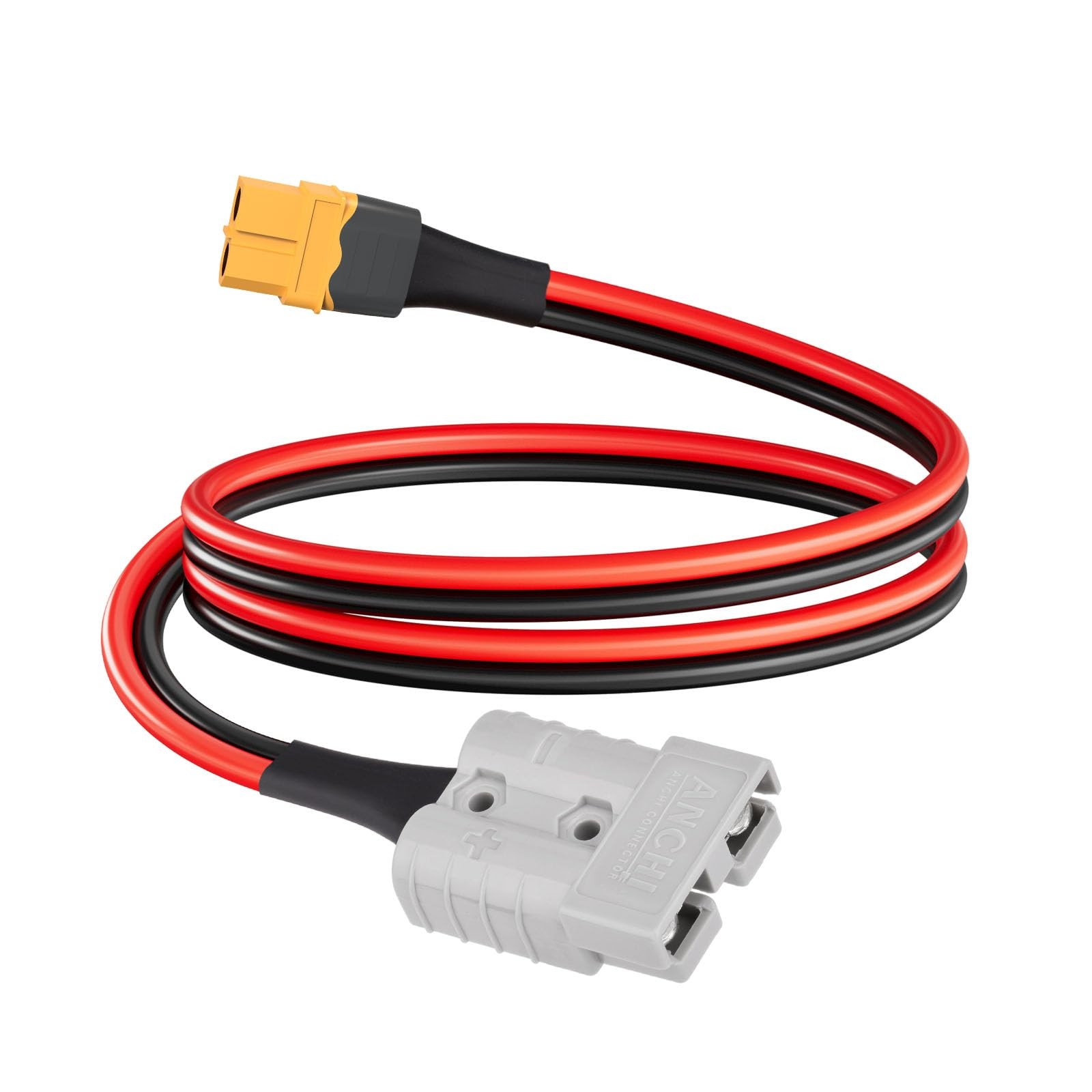 10AWG 2FT Anderson SB50 Battery Quick Connect/Disconnect to XT60 Female Cable