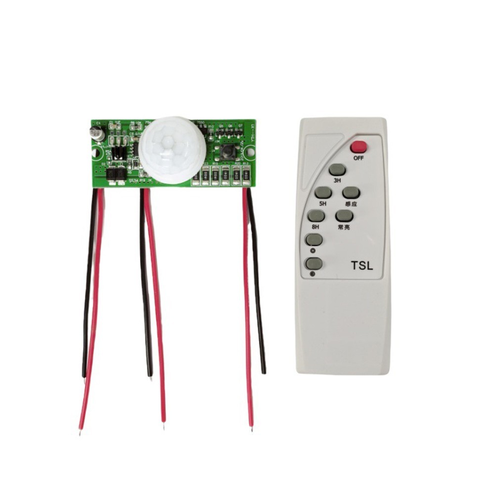 Remote Control Solar Light Circuit Board with Adjustable Brightness Modes