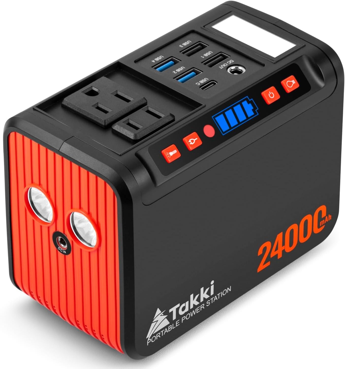 88.8Wh Solar Generator with LED Flashlight – Perfect for Outdoors & Emergencies