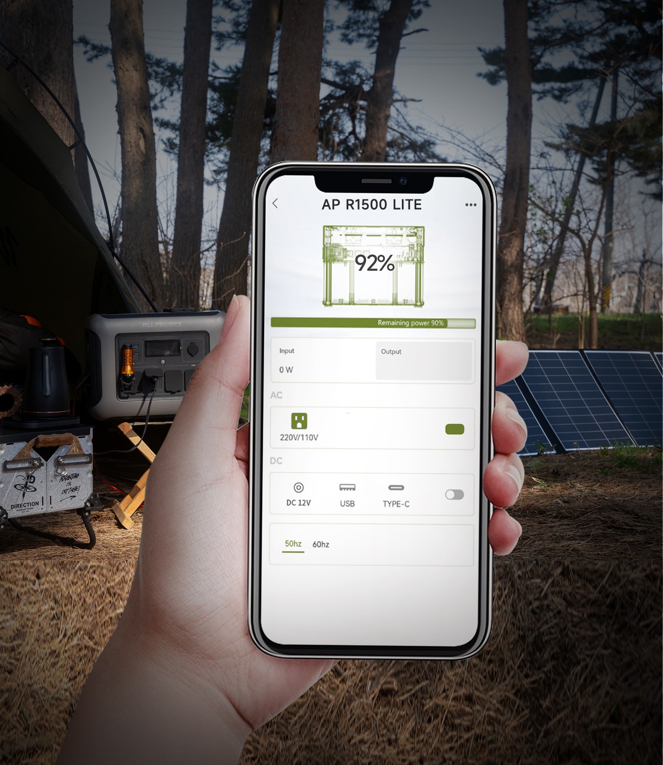 ALLPOWERS NEW R1500 Portable Power Station Solar Generator + 600W Solar Panel