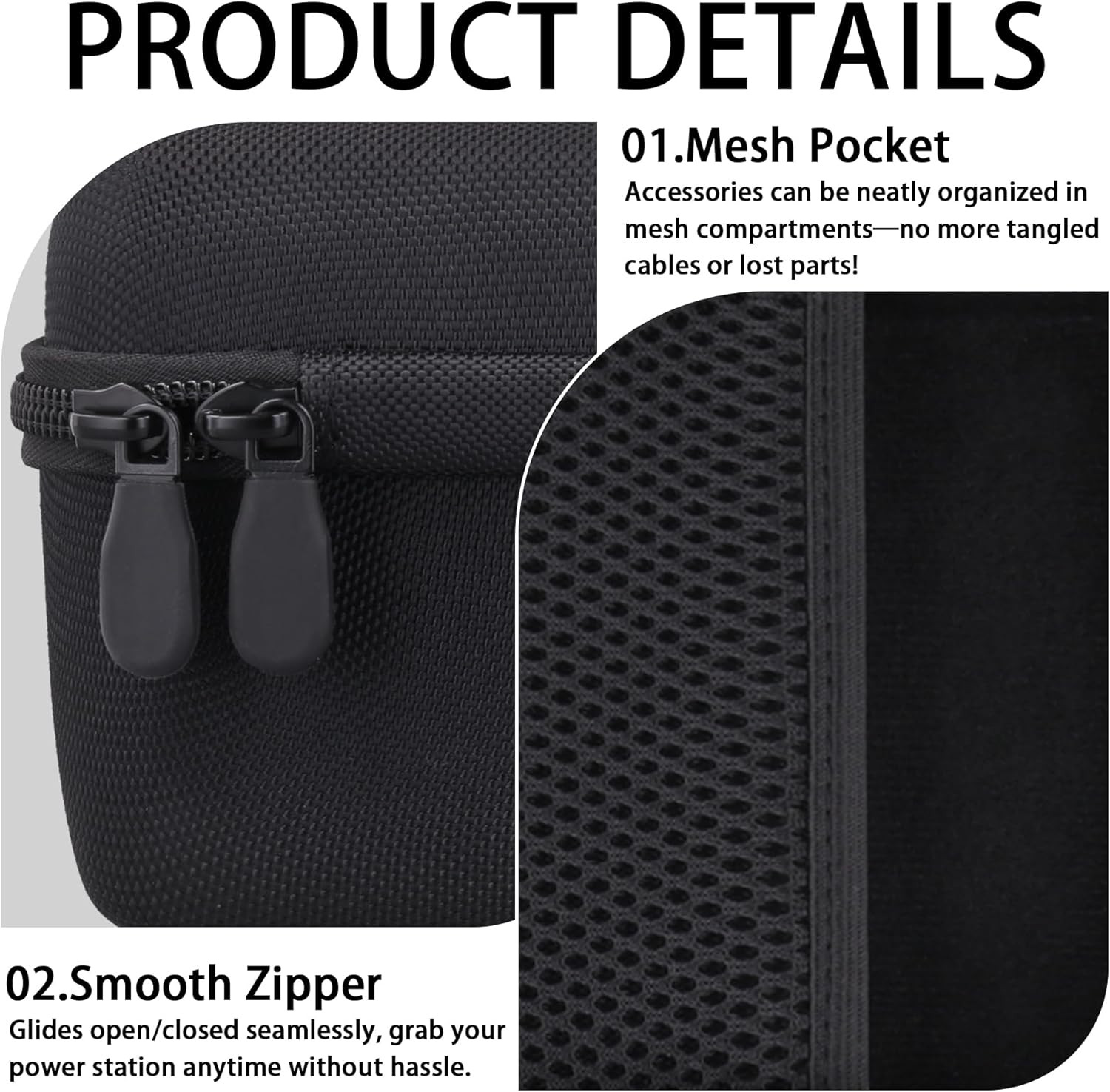 Case for DARAN Portable Power Station 28,000Mah Lifepo4 Battery 100W Solar Power