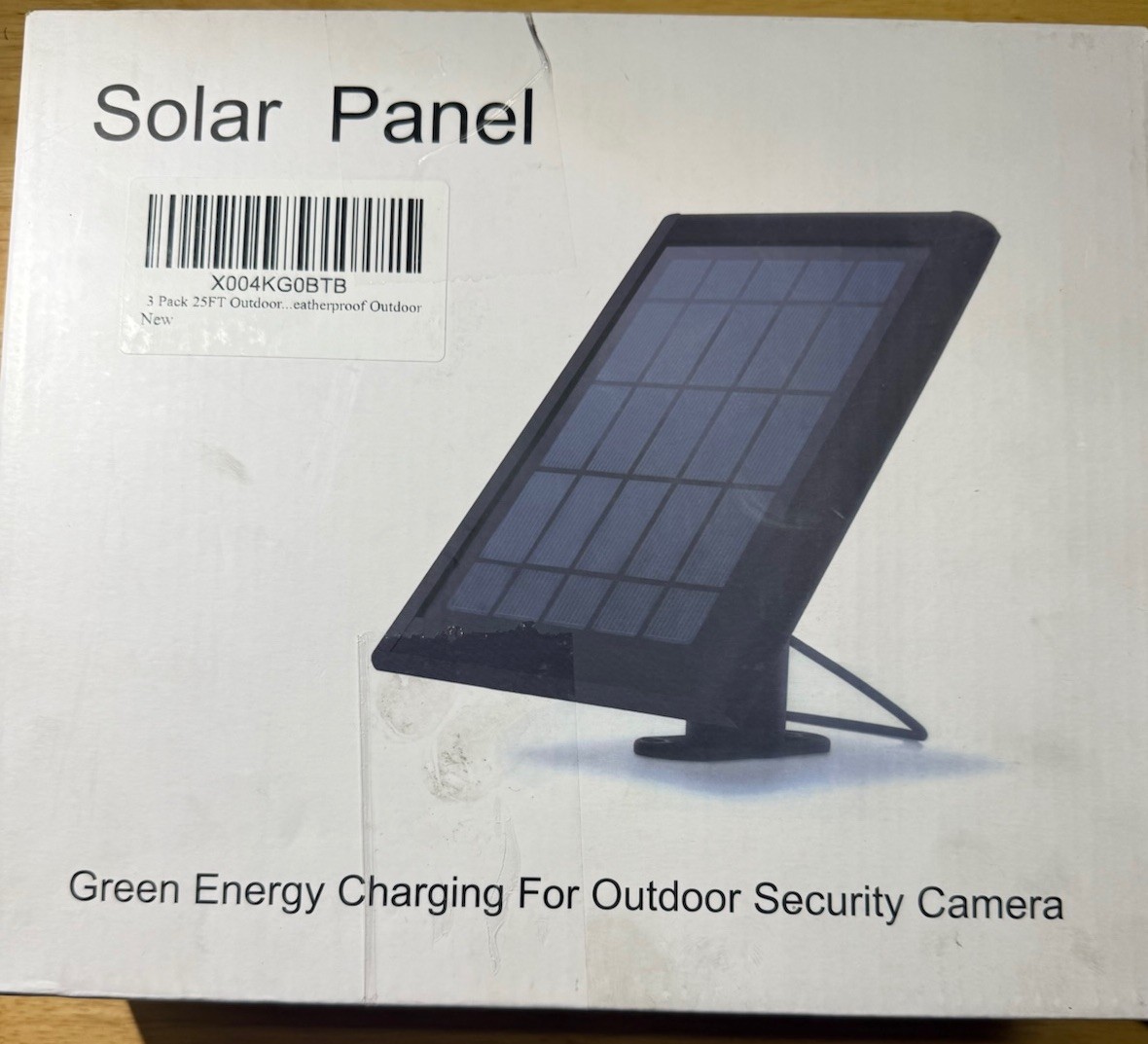 Solar Panel for Charging The Outdoor Camera Solar Panel