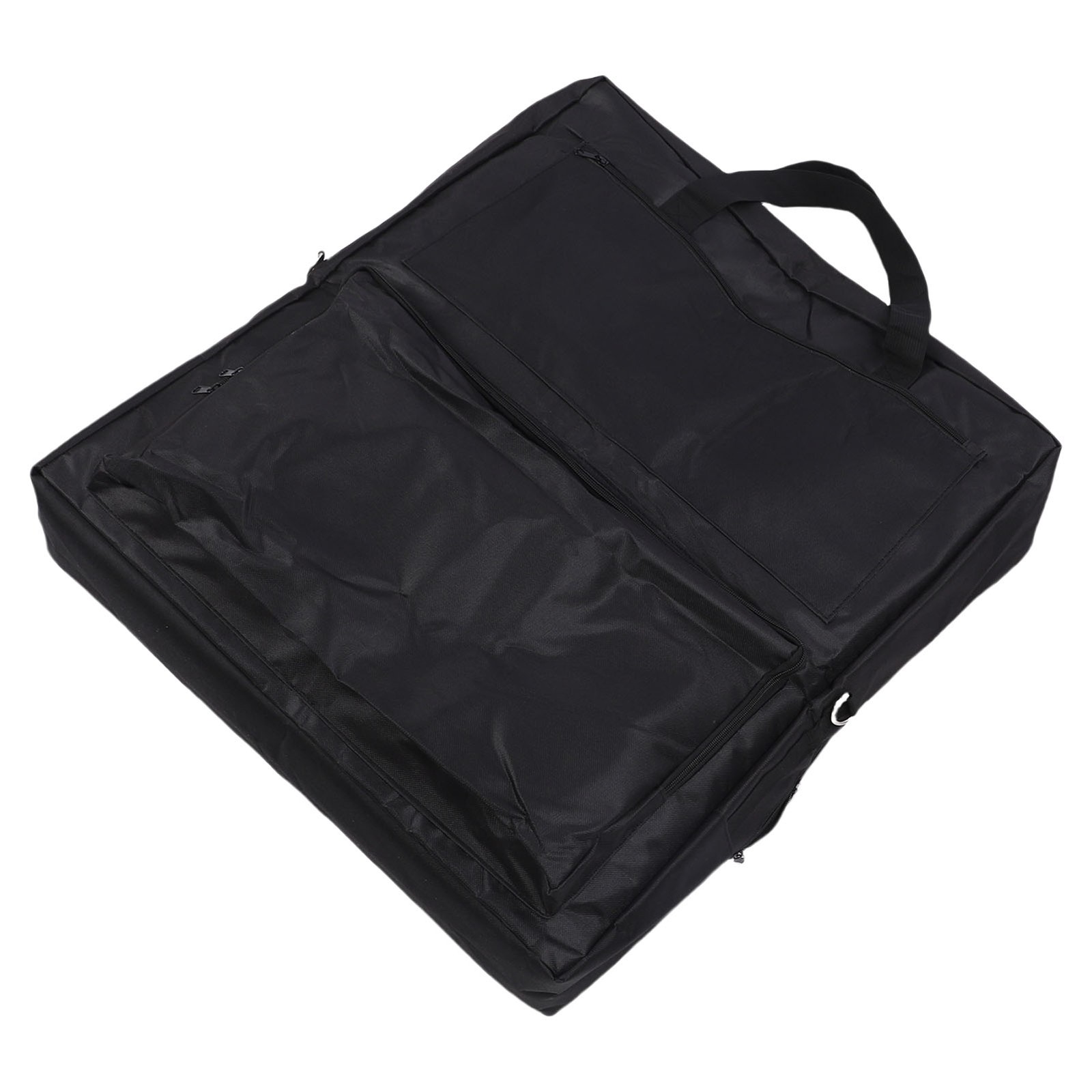 Solar Panel Storage Bag Double Layer Folding Travel Solar Panel Carrying Case