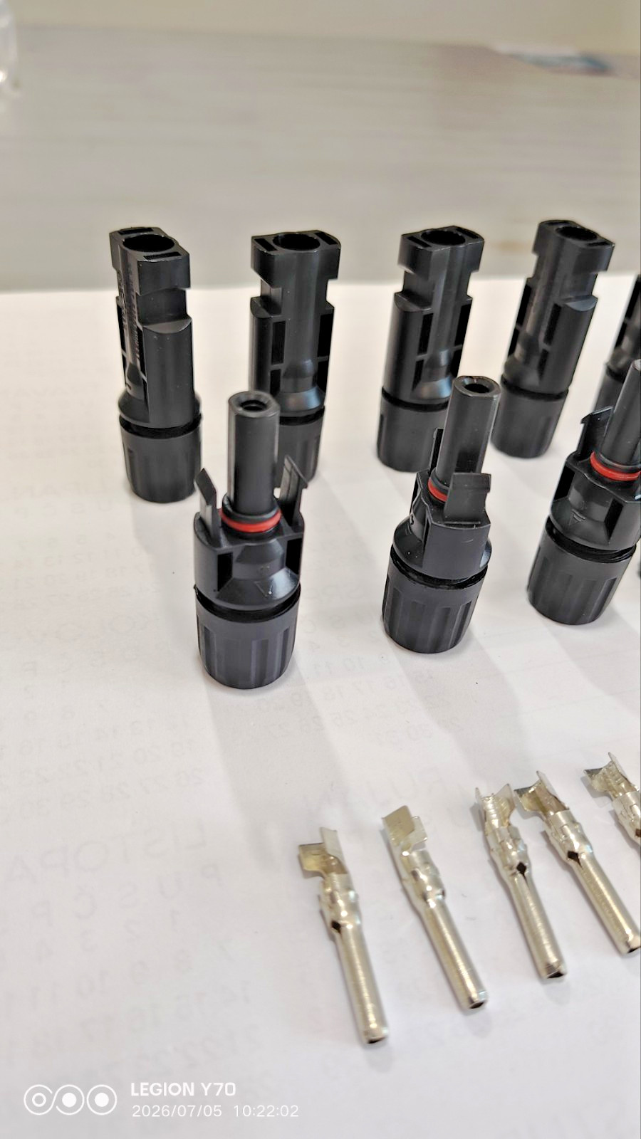 MC4 Solar Connector 30A 1000V IP67 Male Female PV Cable Connectors 10 Pairs