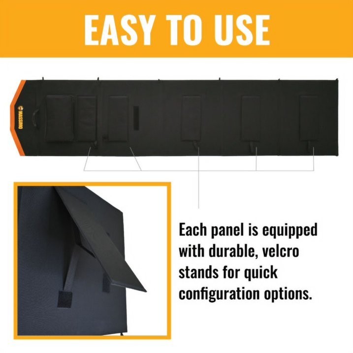 Brand New Massimo 200W Foldable Solar Panel Kit