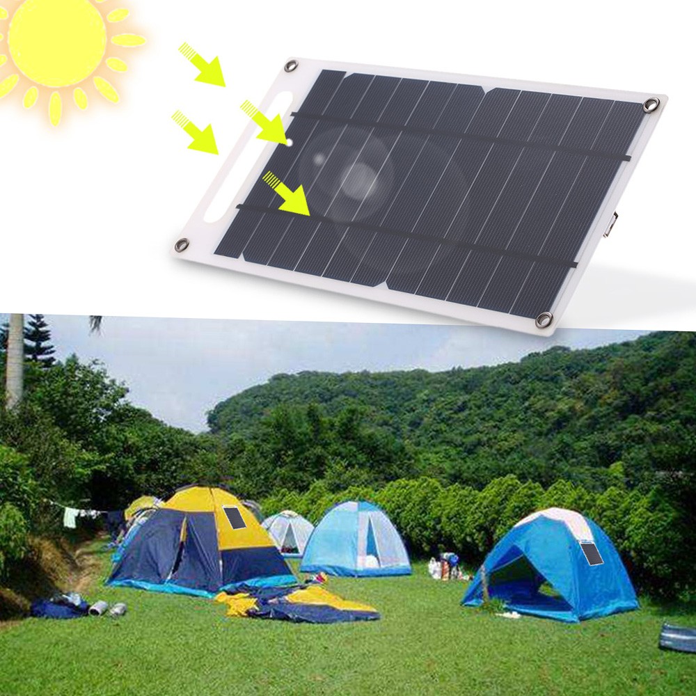 7.8W Portable Ultra Thin Monocrystalline Silicon Solar Panel Charger USB NFFC