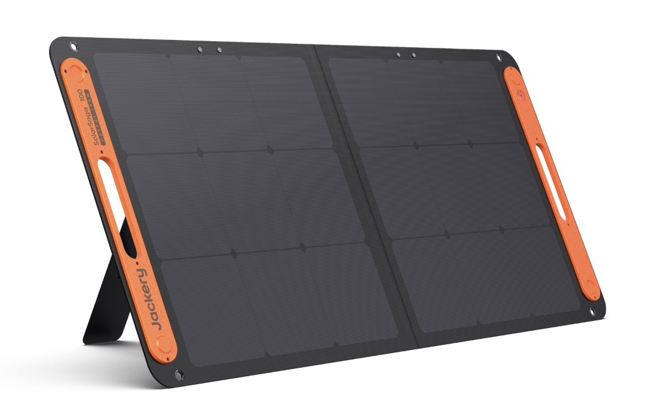 Jackery – SolarSaga 100W Solar Panel NIB MODEL JSS-100B 19v foldable w/kickstand