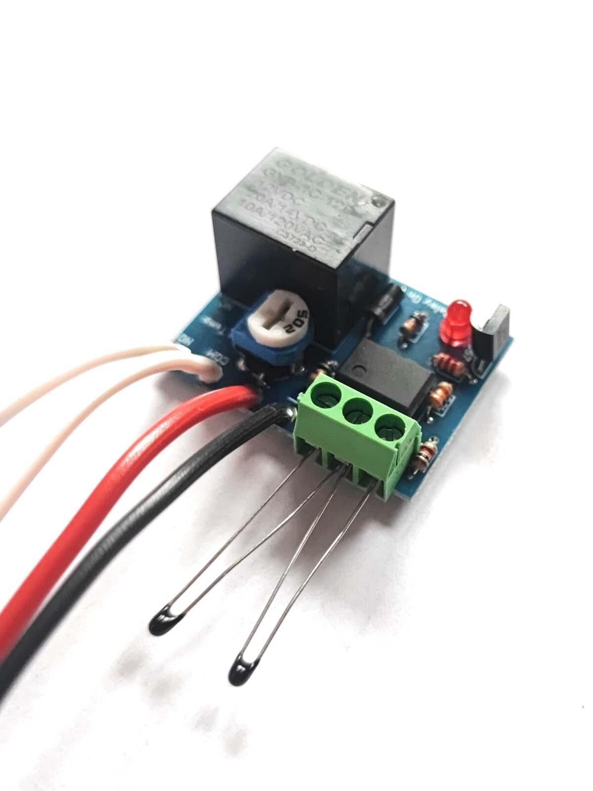 Home Solar Hot Water Heating Pump Controller 12V 10A Box Differential Thermostat