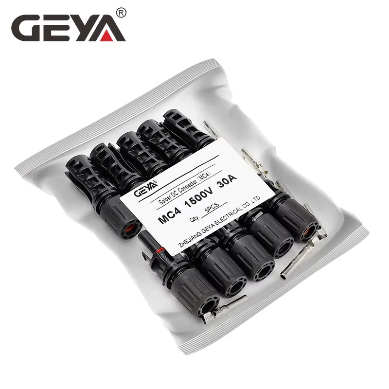 GEYA 5Pairs Solar Connector Male Female 30A 45A Solar Panel Branch Connectors fo