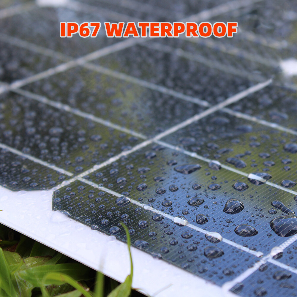 600W Flexible Solar Panel Mono 18V Portable Power Camping Home RV Battery Charge