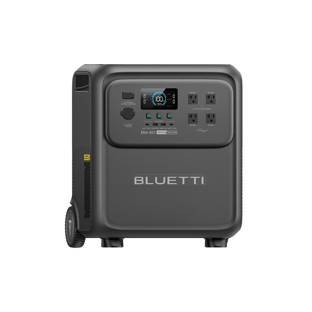 BLUETTI Elite 400 3840Wh 2600W Portable Power Station for Outdoor Camping Renew