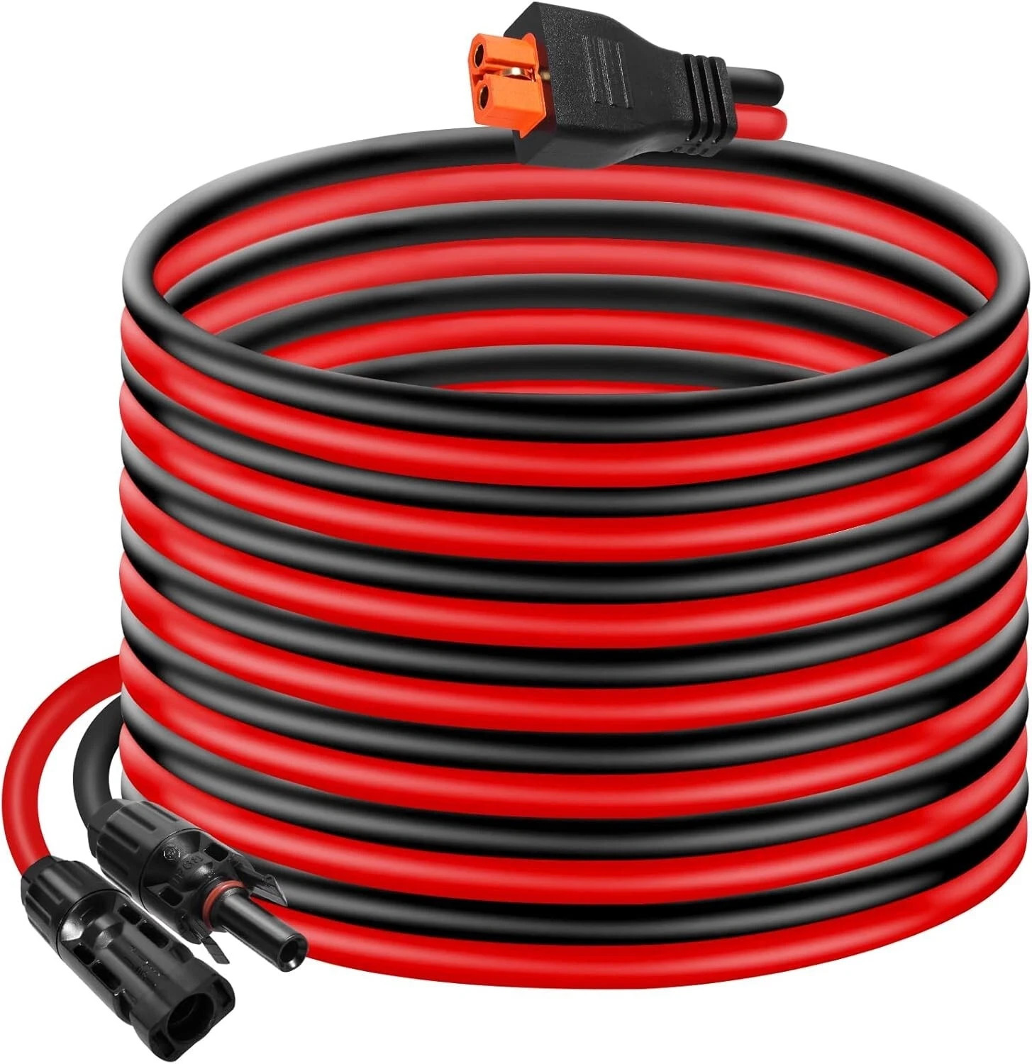 10AWG Tinned Copper Wire Xt60I to Solar Panel Connector Extension Cable 25FT – H
