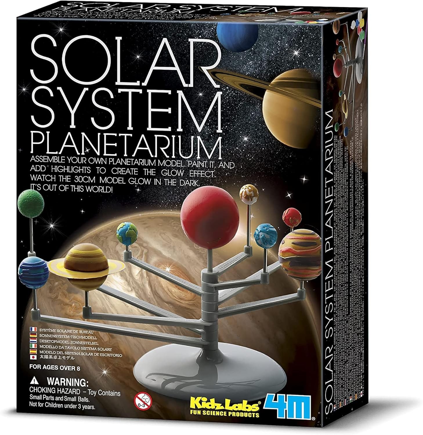 DIY Glow-In-The-Dark Solar System Planetarium Set for Kids – STEM Learning Fun