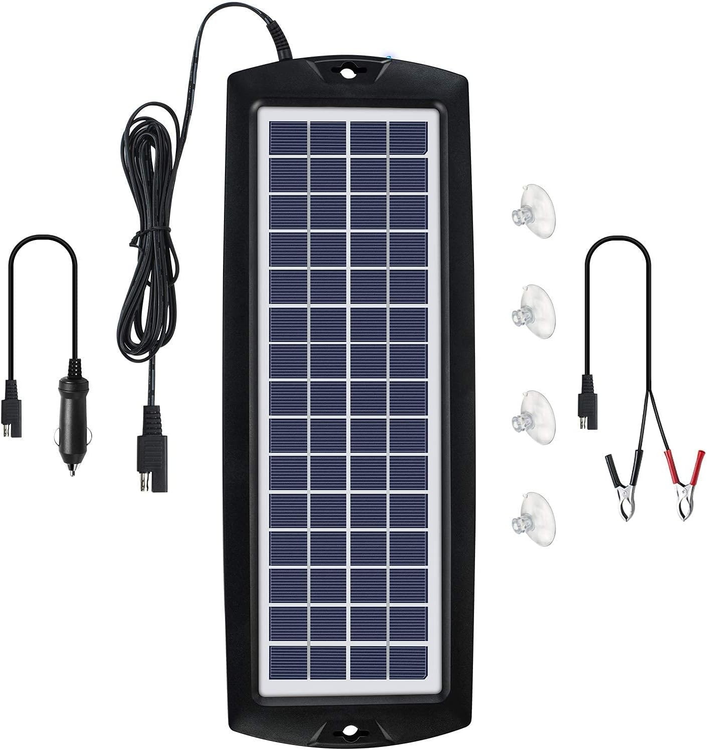 Sunway Solar 12V Car Battery Trickle Charger Maintainer