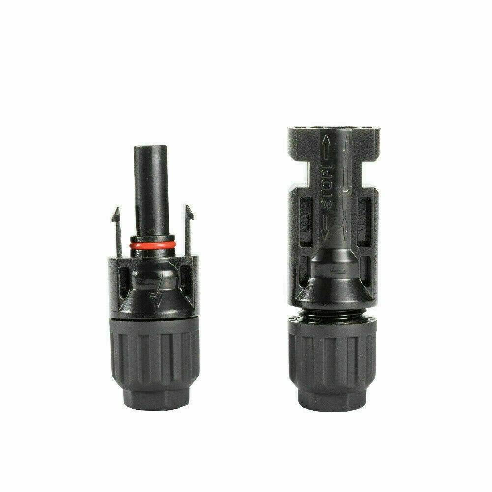 20Pcs Solar Cable Connectors 4mm-6mm 30Amp Waterproof Solar Panel Wire Joiners
