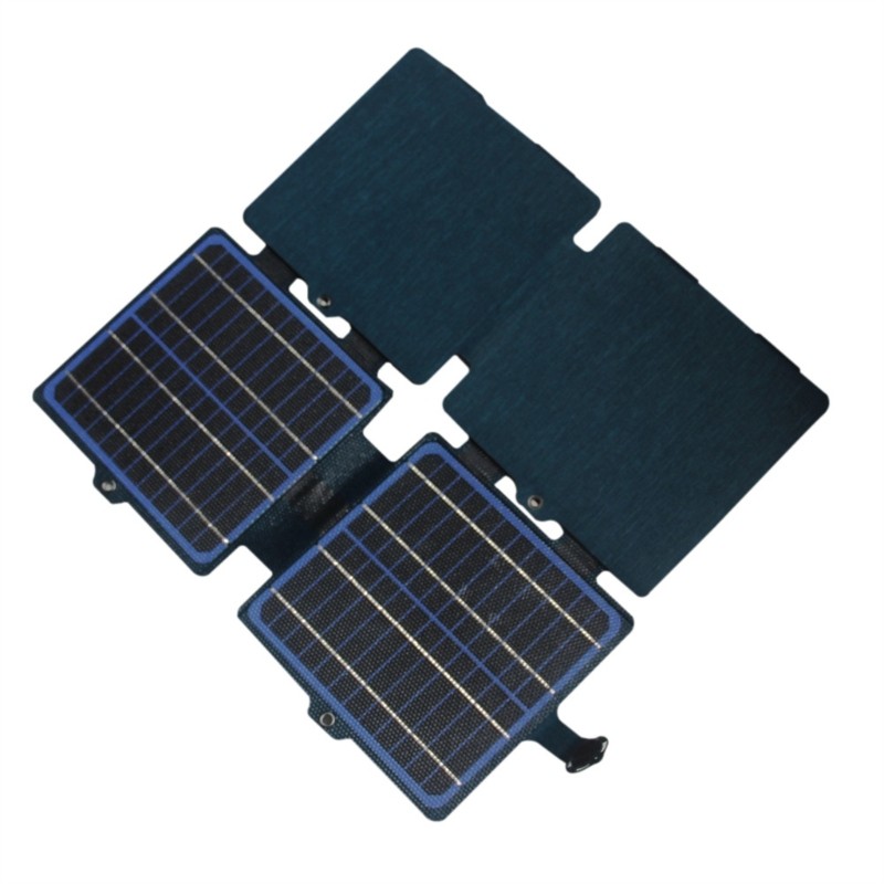 30W 12V/5V ETFE Monocrystalline Solar Panel Charging Device Mobile Power