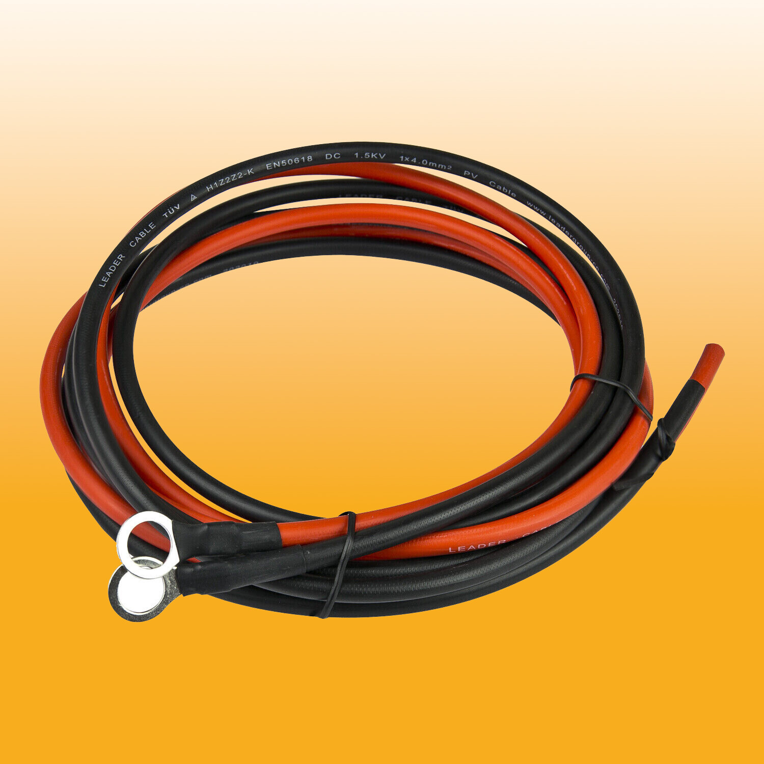 1 Pair Battery Cable to Solar Charge Controller / Panel-Controller Cables