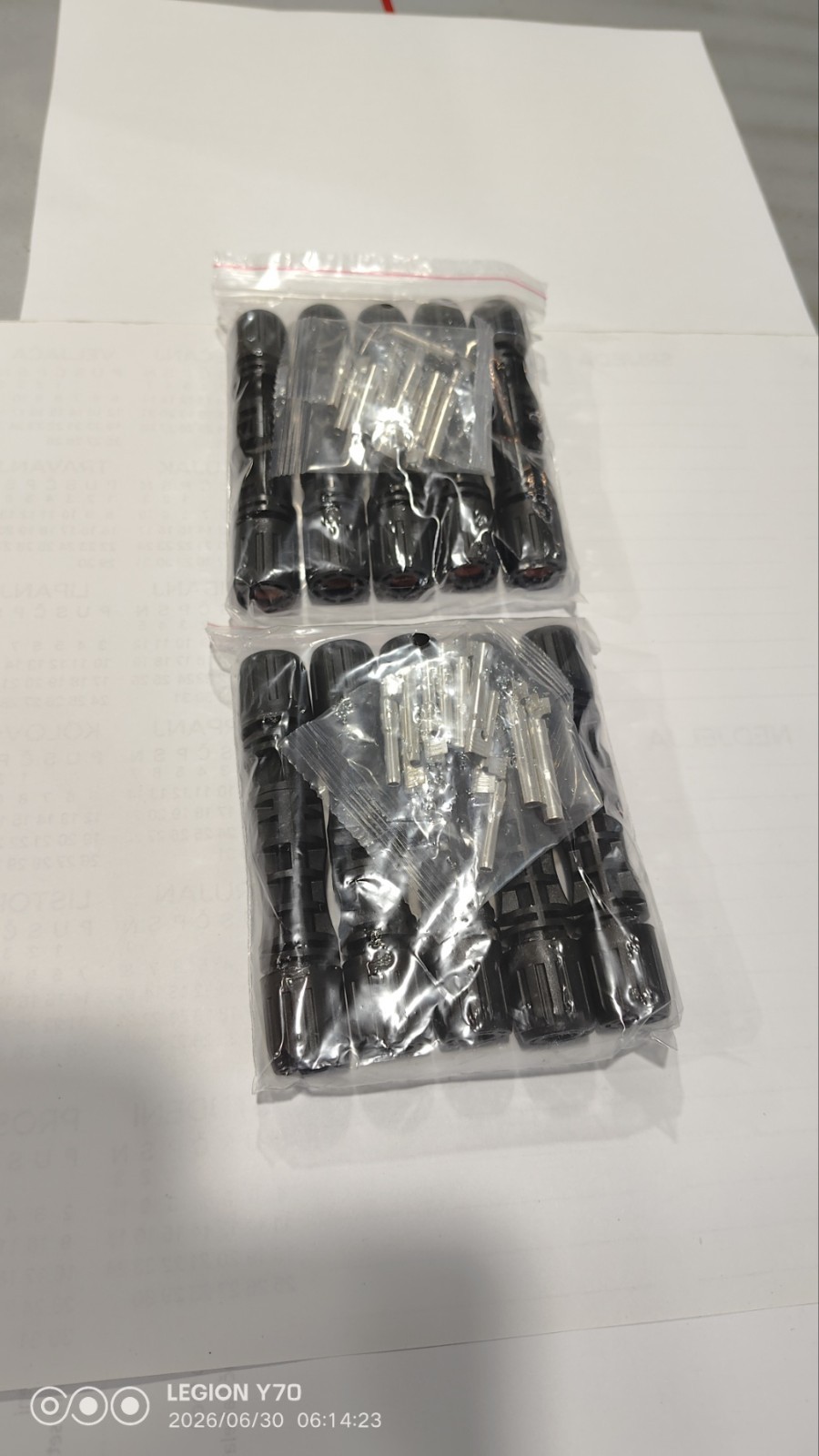 MC4 Solar Connector 30A 1500V IP67 Male Female PV Cable Connectors 10 Pairs