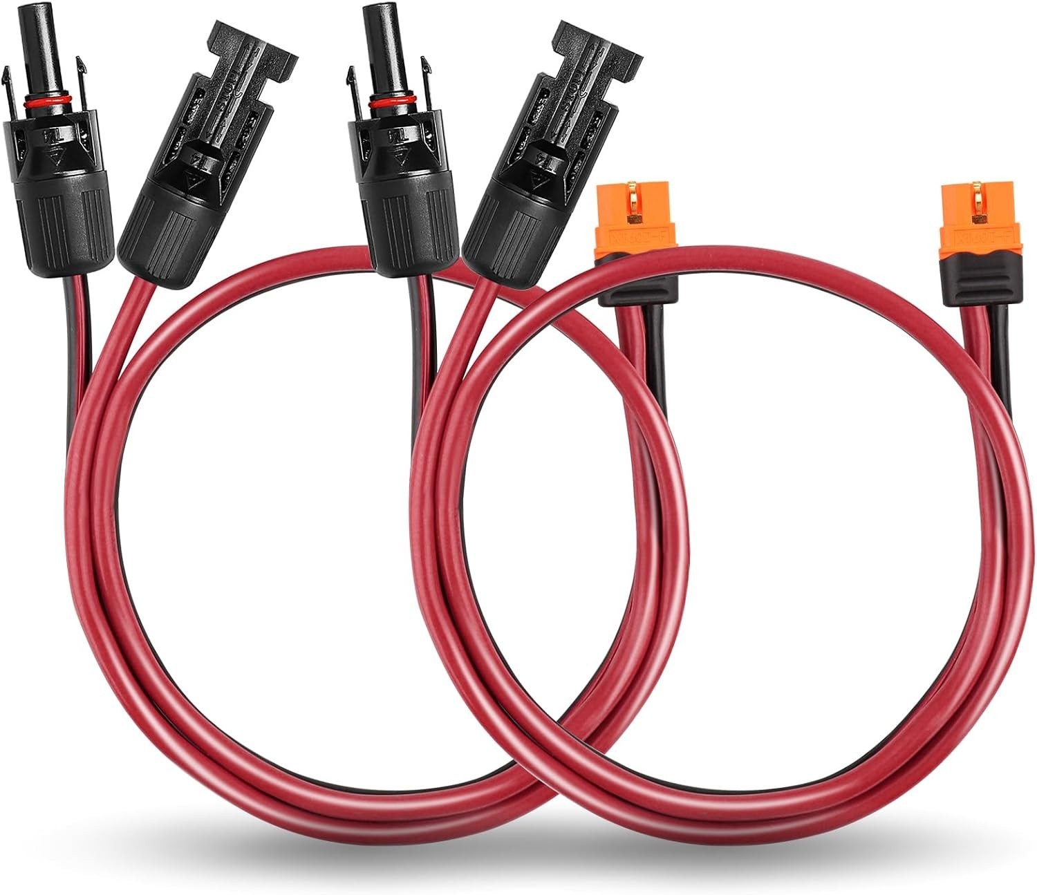 High-Performance 2FT Solar to XT60i Cable – Tinned Copper for Efficient Power