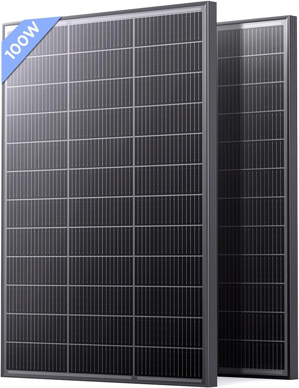 N-Type 16BB 200 Watt Solar Panel, 2×100W Solar Panels, 25% High Efficiency Monoc