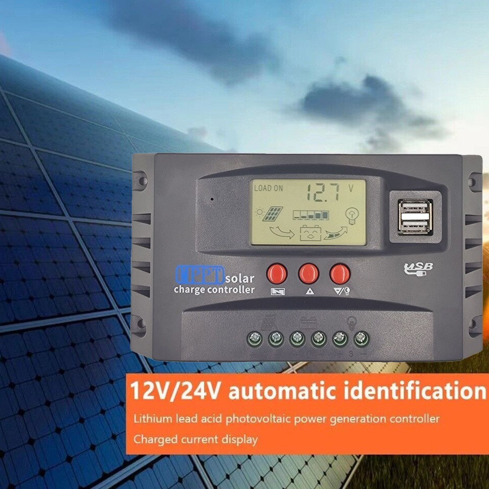 Advanced Monitoring For MPPT 30100A Solar Charge Controller for Batteries