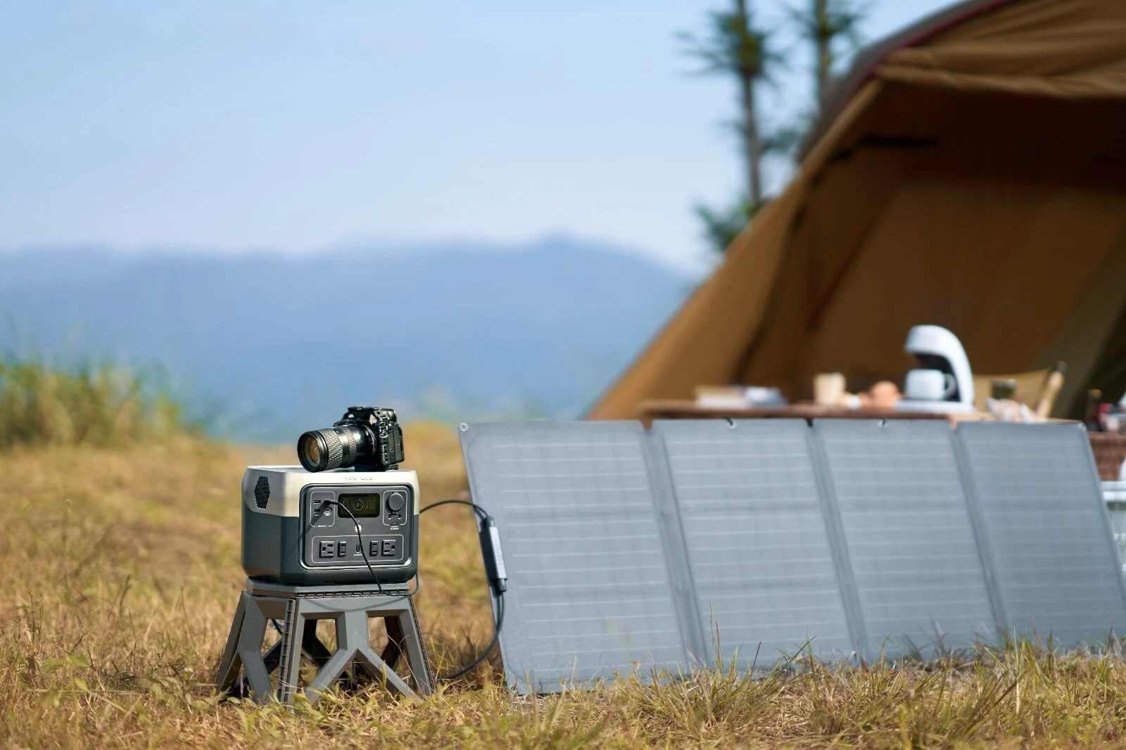 EcoFlow River 2 MaxPower Station 512Wh Portable Outdoor Solar Generator MultiUse